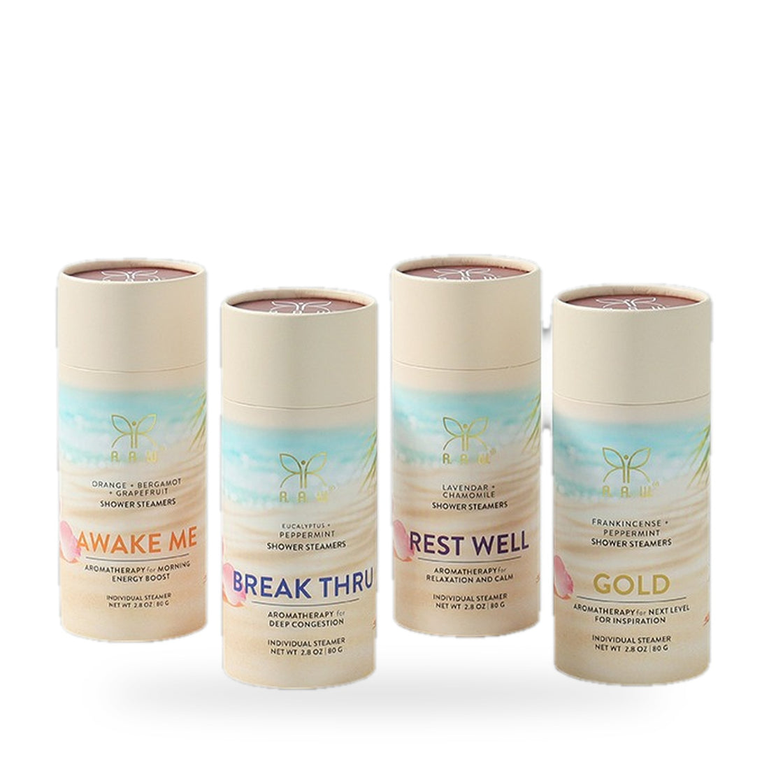 RAW Shower Ritual Steamers
