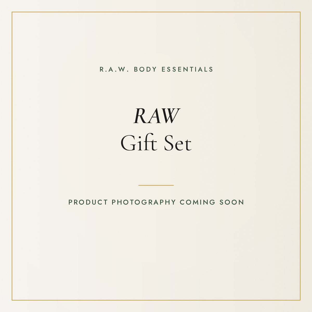 The RAW Luxury Ritual